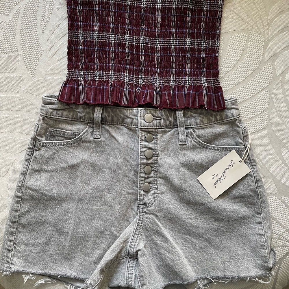 NWT Universal Threads Button Fly Shorts
